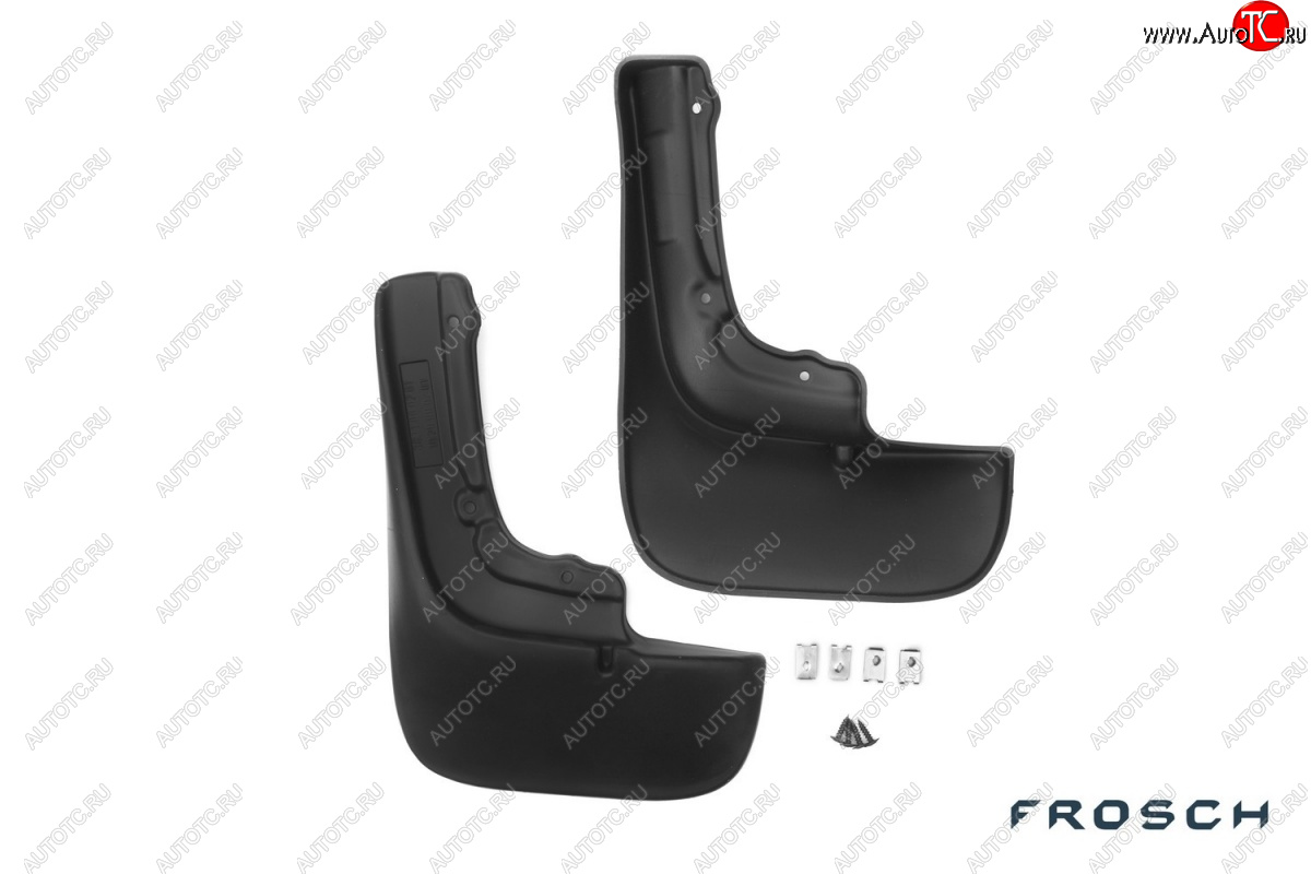 1 249 р. Брызговики Frosch (optimum)  CITROEN Jumper ( 250,  290) (2006-2022), Fiat Ducato  290 (2014-2025), Peugeot Boxer ( 250,  290) (2006-2025) (Задние (с расширителями арок, установка с подкрылками, в пакете))  с доставкой в г. Воронеж