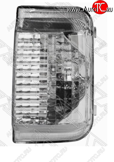 499 р. Правый указатель поворота в зеркало SAT (прозрачный) Peugeot Boxer 250 (2006-2014)  с доставкой в г. Воронеж