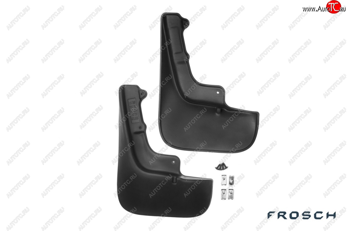 4 799 р. Брызговики Frosch (optimum)  CITROEN Jumper  250 (2006-2014), Peugeot Boxer  250 (2006-2014) (Передние (с расширителями арок и подкрылками, в коробке))  с доставкой в г. Воронеж