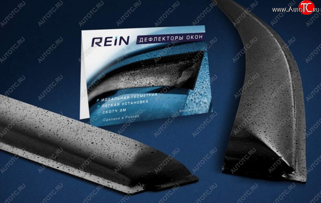 1 799 р. Дефлектора окон REIN (накладные) CITROEN Jumper 250 (2006-2014)  с доставкой в г. Воронеж
