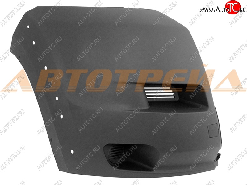3 099 р. Клык (правый) переднего бампера (под расширитель) SAT Fiat Ducato 250 (2006-2014) (Неокрашенная)  с доставкой в г. Воронеж