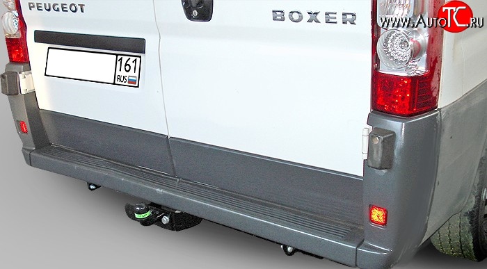 70 999 р. Фаркоп (L2) Лидер Плюс (до 2000 кг)  CITROEN Jumper  250 (2006-2014), Peugeot Boxer  250 (2006-2014) (Без электропакета)  с доставкой в г. Воронеж