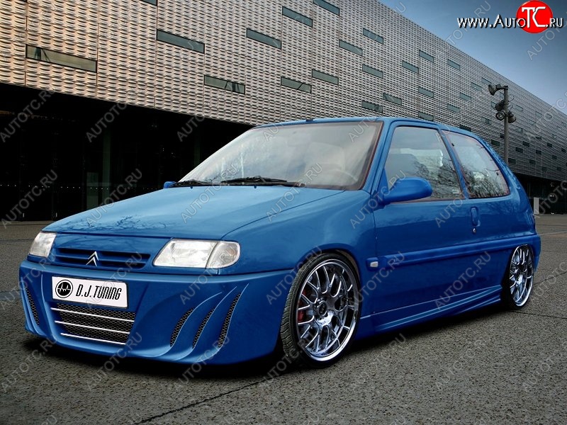 12 299 р. Пороги накладки D.J. v1 CITROEN Saxo (1996-2003)  с доставкой в г. Воронеж