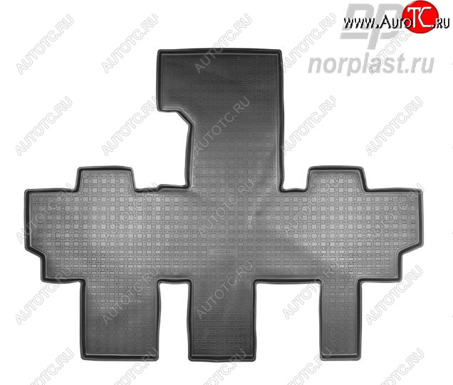 1 599 р. Коврик салонный Business Long Noplast (3-ий ряд) Peugeot Traveller K0 L2 дорестайлинг (2016-2024)  с доставкой в г. Воронеж