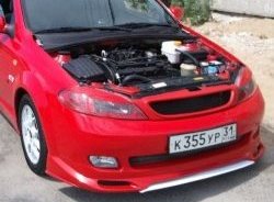 3 799 р. Накладка переднего бампера CT-1 Chevrolet Lacetti хэтчбек (2002-2013) (Неокрашенная)  с доставкой в г. Воронеж. Увеличить фотографию 7