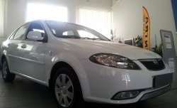 1 539 р. Сетка на бампер Russtal (хром) Daewoo Gentra KLAS седан (2012-2016)  с доставкой в г. Воронеж. Увеличить фотографию 4