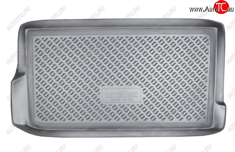 1 159 р. Коврик в багажник Norplast Unidec  Daewoo Matiz  M150 (2000-2016) рестайлинг (Цвет: черный)  с доставкой в г. Воронеж