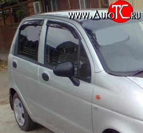 629 р. Дефлекторы окон (ветровики) Novline 4 шт Daewoo Matiz M100 дорестайлинг (1998-2000)  с доставкой в г. Воронеж