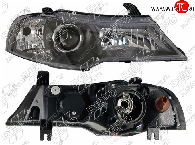 11 549 р. Правая передняя фара DEPO Daewoo Nexia рестайлинг (2008-2015)  с доставкой в г. Воронеж