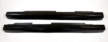 1 379 р. Пороги накладки Autodemic Daewoo Nexia рестайлинг (2008-2015) (Текстурная поверхность)  с доставкой в г. Воронеж. Увеличить фотографию 3