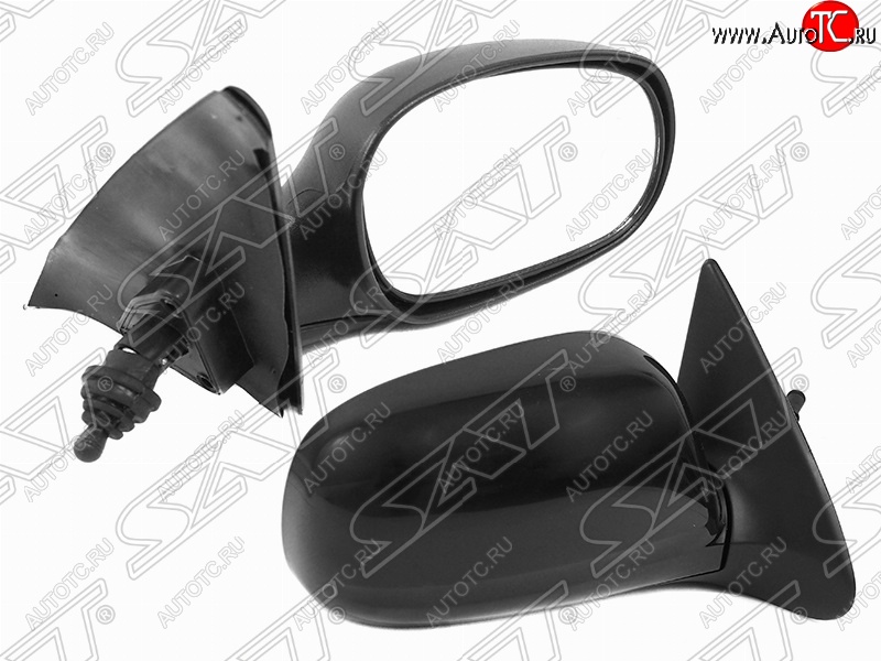2 539 р. Правое боковое зеркало заднего вида SAT (механическое) Daewoo Nexia дорестайлинг (1995-2008) (Неокрашенное)  с доставкой в г. Воронеж
