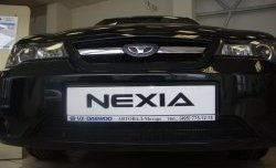 1 339 р. Сетка на бампер Russtal (черная) Daewoo Nexia рестайлинг (2008-2015)  с доставкой в г. Воронеж. Увеличить фотографию 5