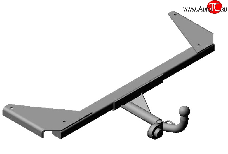2 649 р. Фаркоп Russtal Daewoo Nexia дорестайлинг (1995-2008)  с доставкой в г. Воронеж