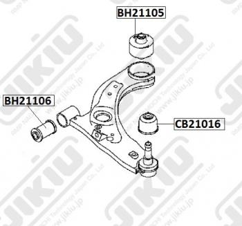 1 199 р. Пыльник шаровой опоры JIKIU  Daihatsu Boon ( M300 хэтчбэк 5 дв.,  M600) - Mira e:S ( LA300S,LA310S,  LA350S,LA360S)  с доставкой в г. Воронеж. Увеличить фотографию 3