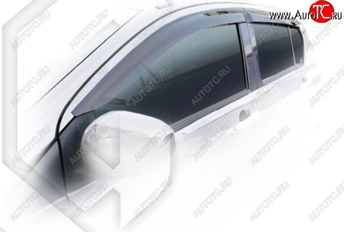 1 999 р. Дефлектора окон CA-Plastic  Daihatsu Mira e:S  LA300S,LA310S (2011-2017) дорестайлинг, рестайлинг (Classic полупрозрачный)  с доставкой в г. Воронеж