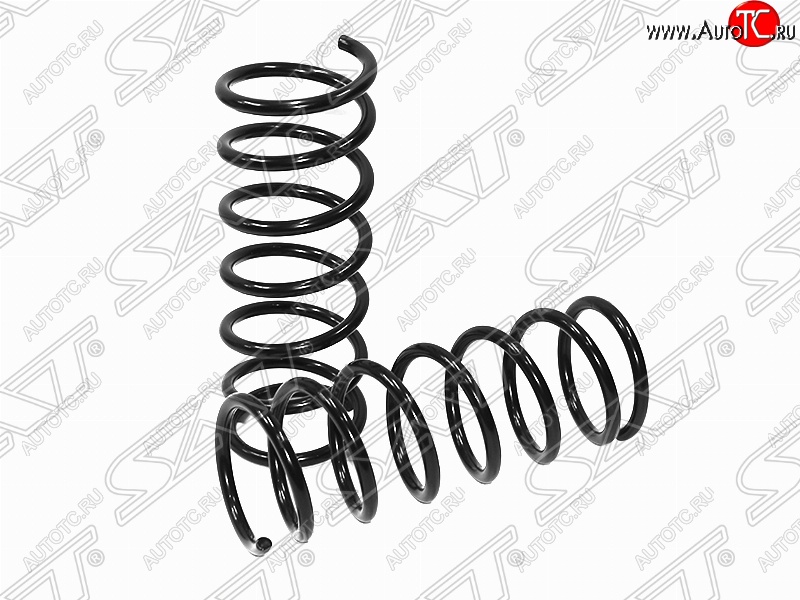 2 679 р. Комплект задних пружин (2 шт) SAT 2WD  Daihatsu Sirion (1998-2005), Toyota Duet (1998-2004)  с доставкой в г. Воронеж
