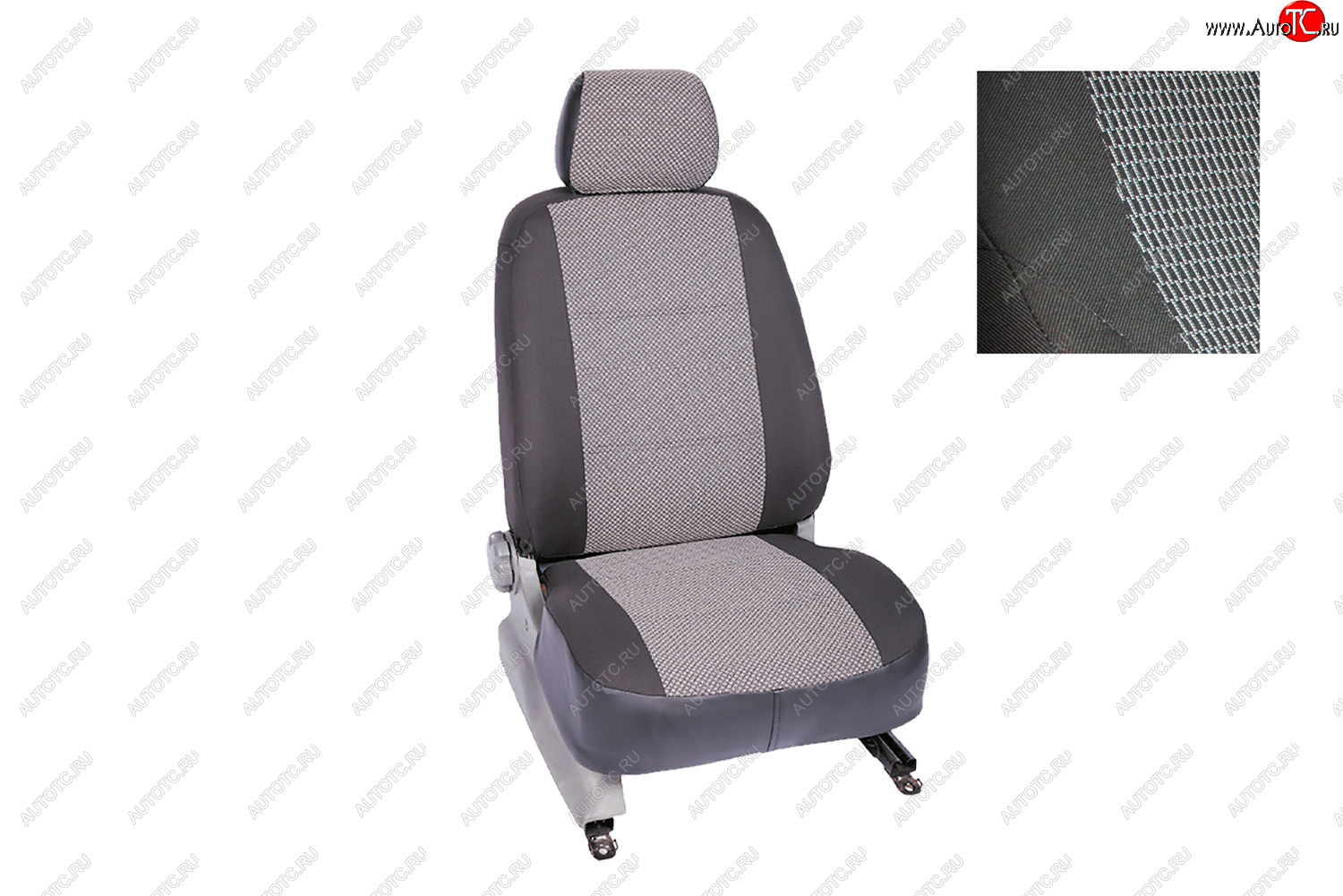 4 299 р. Чехлы для сидений на sedan 40/60 airbag Seintex (жаккард) Datsun on-DO седан дорестайлинг (2014-2019)  с доставкой в г. Воронеж