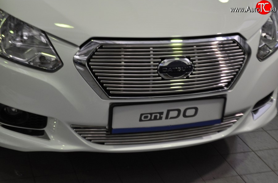 5 499 р. Декоративная вставка решетки радиатора Berkut Datsun on-DO седан дорестайлинг (2014-2019)  с доставкой в г. Воронеж