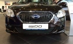 1 469 р. Сетка на бампер Russtal (черная) Datsun on-DO седан дорестайлинг (2014-2019)  с доставкой в г. Воронеж. Увеличить фотографию 3