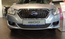 1 469 р. Сетка на бампер Russtal (черная) Datsun on-DO седан дорестайлинг (2014-2019)  с доставкой в г. Воронеж. Увеличить фотографию 6