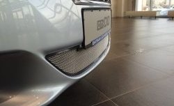 1 899 р. Сетка на бампер Russtal (хром) Datsun on-DO седан дорестайлинг (2014-2019)  с доставкой в г. Воронеж. Увеличить фотографию 3