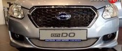 1 899 р. Сетка на бампер Russtal (хром) Datsun on-DO седан дорестайлинг (2014-2019)  с доставкой в г. Воронеж. Увеличить фотографию 6