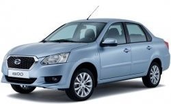 4 849 р. Бампер передний Стандартный Datsun on-DO седан дорестайлинг (2014-2019) (Окрашенный)  с доставкой в г. Воронеж. Увеличить фотографию 2