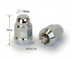 Колёсная гайка Вектор M14 1.5 ГАЗ Соболь 2217 автобус 1-ый рестайлинг (2003-2010) 