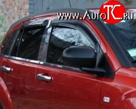 999 р. Комплект дефлекторов окон (ветровиков) 4 шт. Russtal Dodge Caliber (2006-2012)  с доставкой в г. Воронеж