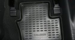 3 789 р. Коврики в салон Element 4 шт. (полиуретан) Dodge Caliber (2006-2012)  с доставкой в г. Воронеж. Увеличить фотографию 3