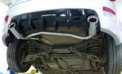 5 499 р. Разводка глушителя на две стороны (раздвоенный выхлоп) Sport  Ford Focus  2 (2004-2008) хэтчбэк 3 дв. дорестайлинг, хэтчбэк 5 дв. дорестайлинг (Без насадок)  с доставкой в г. Воронеж. Увеличить фотографию 2