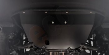 7 699 р. Защита картера двигателя и КПП Alfeco  FAW Besturn X40  D181 (2016-2022) (Алюминий 3 мм)  с доставкой в г. Воронеж. Увеличить фотографию 2