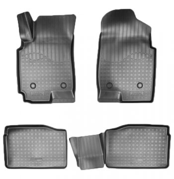 Коврики салонные Noplast (3D) FAW Besturn X80 дорестайлинг (2014-2019)