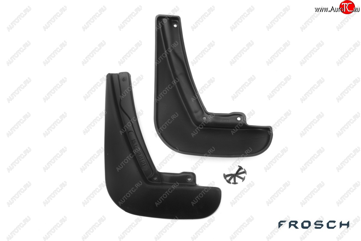 1 249 р. Брызговики передние Frosch  Fiat 500  312,FF (2007-2015) дорестайлинг хэтчбэк 3 дв.  с доставкой в г. Воронеж