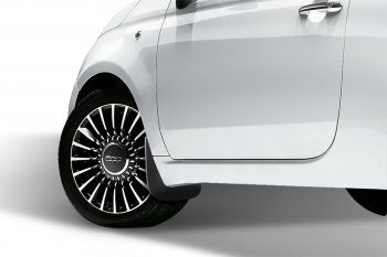 1 249 р. Брызговики передние Frosch  Fiat 500  312,FF (2007-2015) дорестайлинг хэтчбэк 3 дв.  с доставкой в г. Воронеж. Увеличить фотографию 2