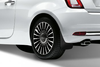 2 379 р. Брызговики задние Frosch  Fiat 500  312,FF (2007-2015) дорестайлинг хэтчбэк 3 дв.  с доставкой в г. Воронеж. Увеличить фотографию 2