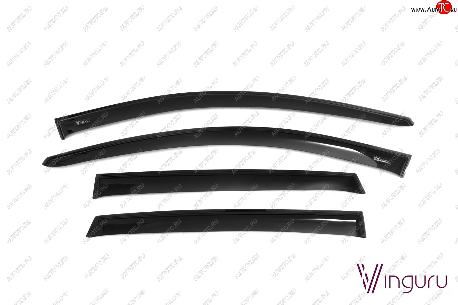 2 999 р. Дефлекторы окон Vinguru Fiat Albea 170 седан (2002-2012)  с доставкой в г. Воронеж