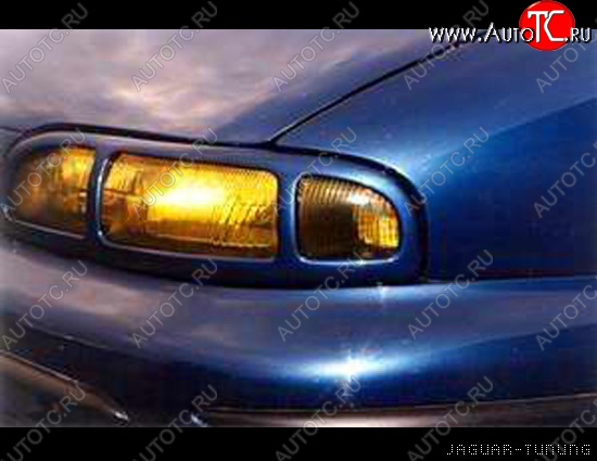 6 579 р. Реснички на фары Jaguar Fiat Bravo 182 хэтбэк 3 дв. (1995-2001)  с доставкой в г. Воронеж