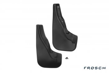 1 249 р. Брызговики Frosch Fiat Doblo 263 рестайлинг (2015-2022) (Передние)  с доставкой в г. Воронеж. Увеличить фотографию 2