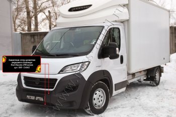 2 729 р. Защитная сетка решетки переднего бампера RA Fiat Ducato 290 (2014-2025)  с доставкой в г. Воронеж. Увеличить фотографию 3