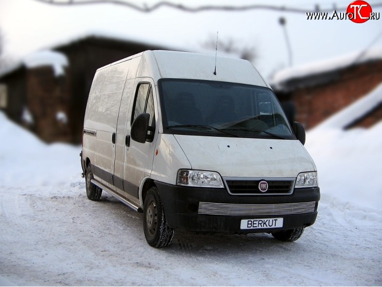 5 999 р. Декоративная вставка воздухозаборника (рестайлинг) Berkut Fiat Ducato 230 (1994-2002)  с доставкой в г. Воронеж