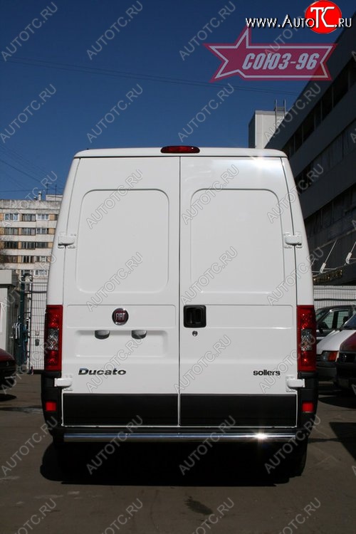 10 574 р. Защита заднего бампера Souz-96 (d42)  Fiat Ducato  250 (2006-2014)  с доставкой в г. Воронеж