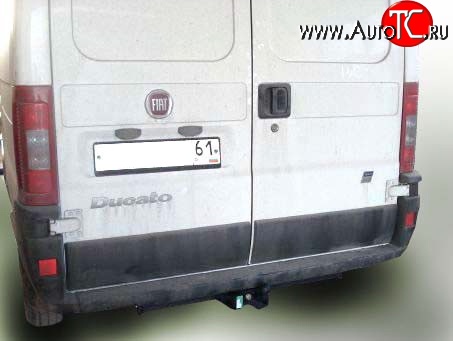 8 399 р. Фаркоп Лидер Плюс (1200 кг)  Fiat Ducato  250 (2006-2014) (Без электропакета)  с доставкой в г. Воронеж