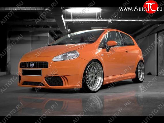 28 999 р. Передний бампер ST1 Fiat Grande Punto (2005-2012)  с доставкой в г. Воронеж