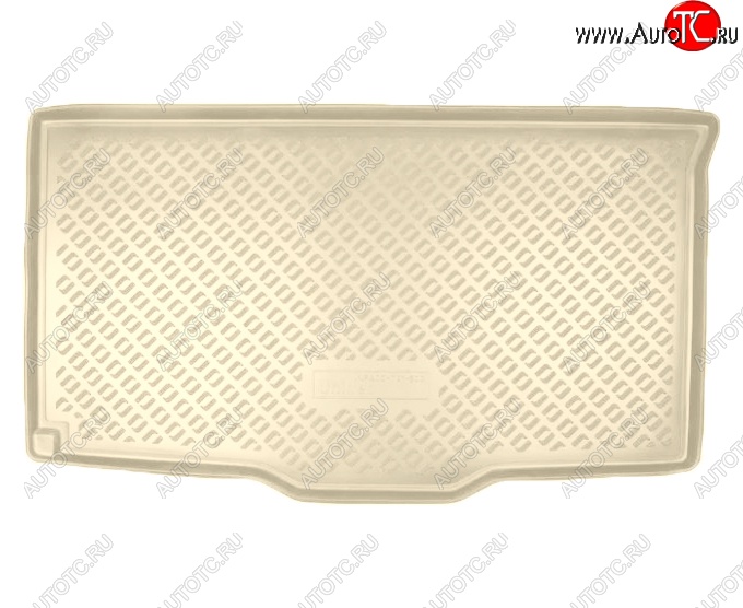 1 799 р. Коврик в багажник Norplast  Fiat Panda  3 319 (2012-2025) (Бежевый)  с доставкой в г. Воронеж
