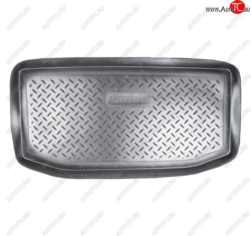 1 429 р. Коврик в багажник Norplast Unidec  Fiat Panda  2 169 (2003-2011), Great Wall Peri (2007-2010) (Цвет: черный)  с доставкой в г. Воронеж