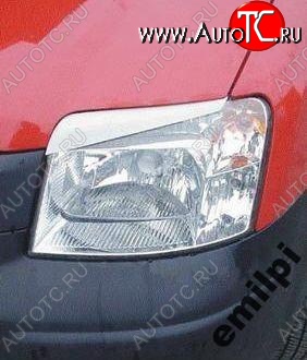 3 349 р. Реснички на фары Maxton Fiat Panda 2 169 (2003-2011)  с доставкой в г. Воронеж