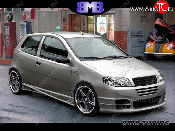 13 399 р. Пороги накладки BMB Fiat Punto 199 хэтчбэк 5 дв. дорестайлинг (2005-2012)  с доставкой в г. Воронеж