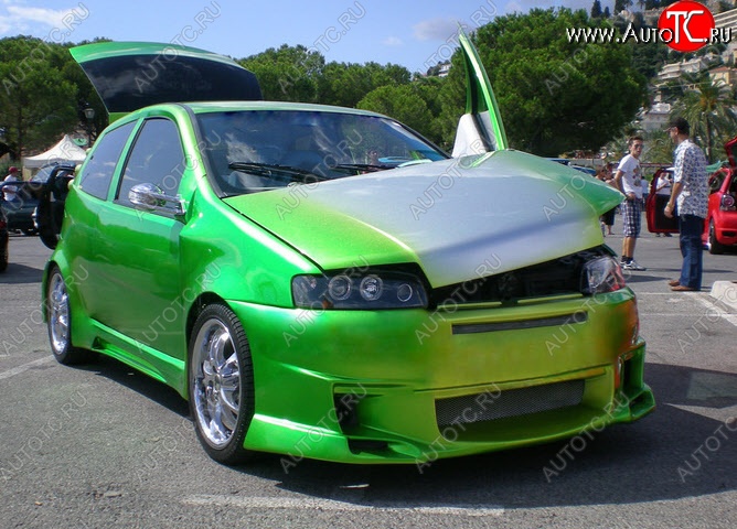 28 999 р. Передний бампер R1 Fiat Punto 176 хэтчбэк 5 дв. (1993-1999)  с доставкой в г. Воронеж