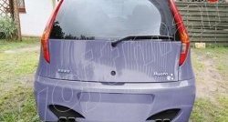 Задний бампер EVO Fiat Punto 188 хэтчбэк 3 дв. рестайлинг (2003-2007)